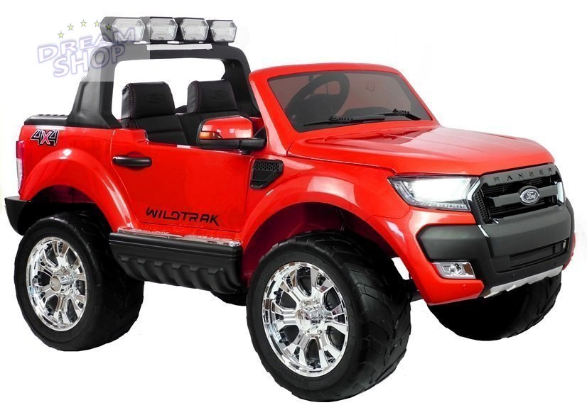 Auto Na Akumulator Ford Ranger 4x4 Czerwony LCD Auto Na Akumulator Ford Ranger 4x4 Czerwony LCD