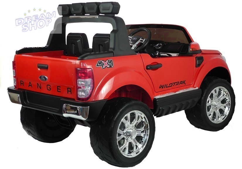 Auto Na Akumulator Ford Ranger 4x4 Czerwony LCD Auto Na Akumulator Ford Ranger 4x4 Czerwony LCD