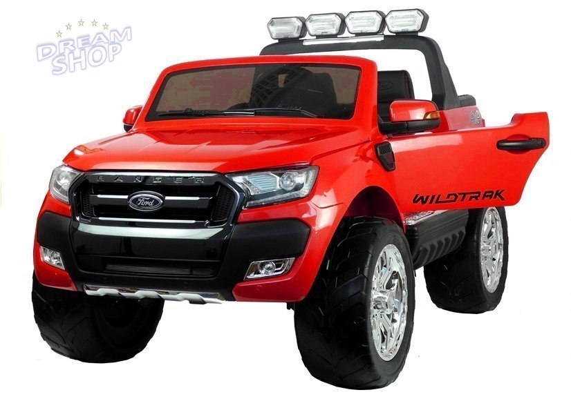 Auto Na Akumulator Ford Ranger 4x4 Czerwony LCD Auto Na Akumulator Ford Ranger 4x4 Czerwony LCD