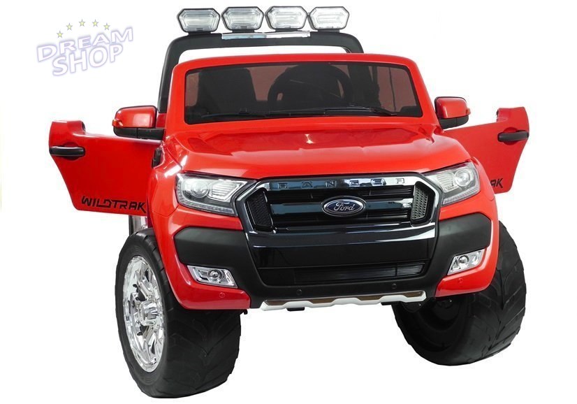 Auto Na Akumulator Ford Ranger 4x4 Czerwony LCD Auto Na Akumulator Ford Ranger 4x4 Czerwony LCD