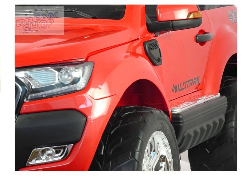Auto Na Akumulator Ford Ranger 4x4 Czerwony LCD Auto Na Akumulator Ford Ranger 4x4 Czerwony LCD