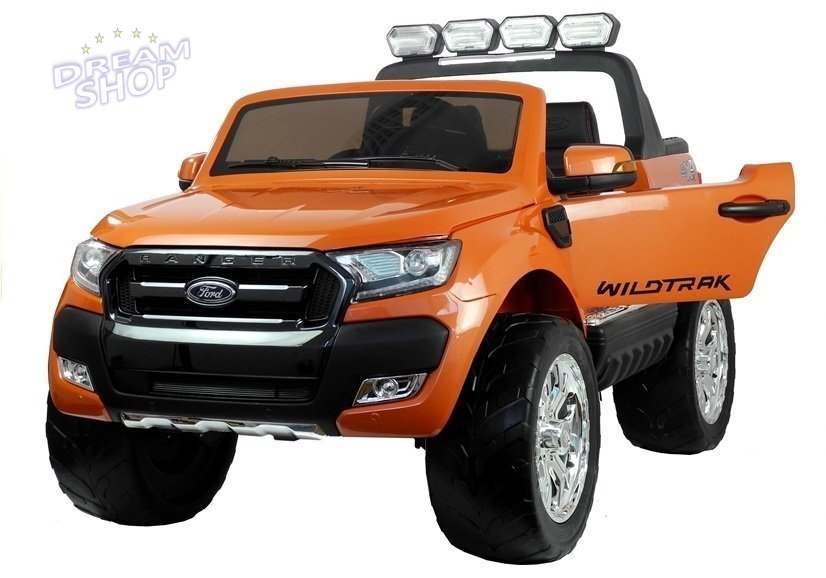 Auto na Akumulator Ford Ranger 4x4 Pomarańczowy LCD Auto na Akumulator Ford Ranger 4x4 Pomarańczowy LCD
