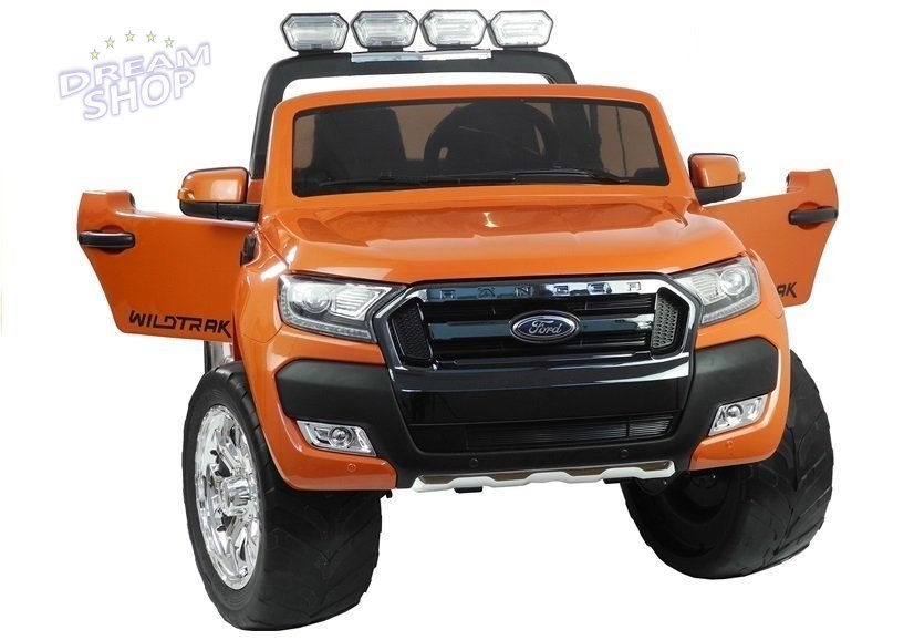 Auto na Akumulator Ford Ranger 4x4 Pomarańczowy LCD Auto na Akumulator Ford Ranger 4x4 Pomarańczowy LCD