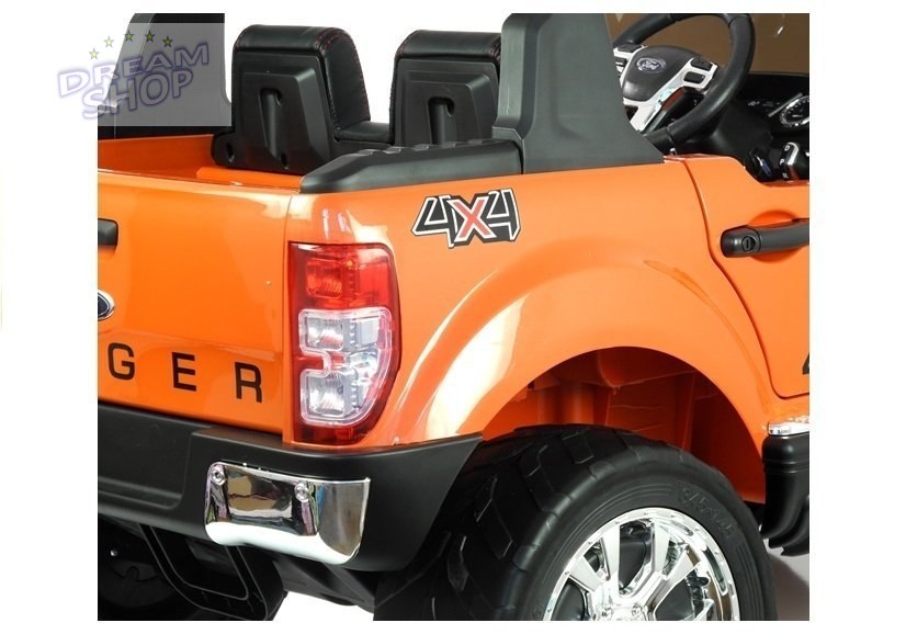Auto na Akumulator Ford Ranger 4x4 Pomarańczowy LCD Auto na Akumulator Ford Ranger 4x4 Pomarańczowy LCD