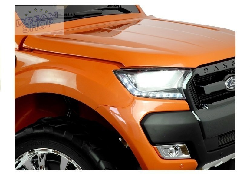 Auto na Akumulator Ford Ranger 4x4 Pomarańczowy LCD Auto na Akumulator Ford Ranger 4x4 Pomarańczowy LCD