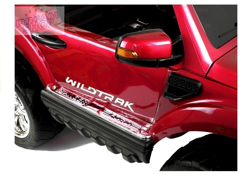 Auto na akumulator Ford Ranger Czerwony lakier 4x4 Auto na akumulator Ford Ranger Czerwony lakier 4x4