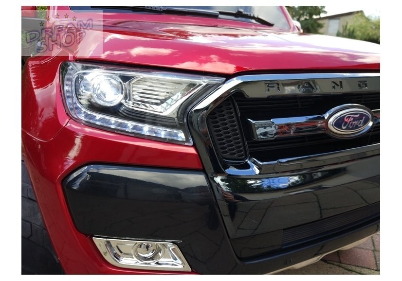 Auto na akumulator Ford Ranger Czerwony lakier 4x4 Auto na akumulator Ford Ranger Czerwony lakier 4x4
