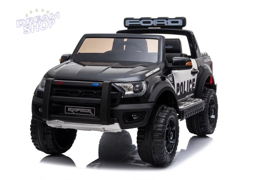 Auto na Akumulator Ford Ranger Raptor Police DK-F150RP Czarny Lakier Auto na Akumulator Ford Ranger Raptor Police DK-F150RP Czarny Lakier