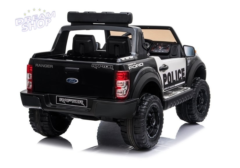 Auto na Akumulator Ford Ranger Raptor Police DK-F150RP Czarny Lakier Auto na Akumulator Ford Ranger Raptor Police DK-F150RP Czarny Lakier