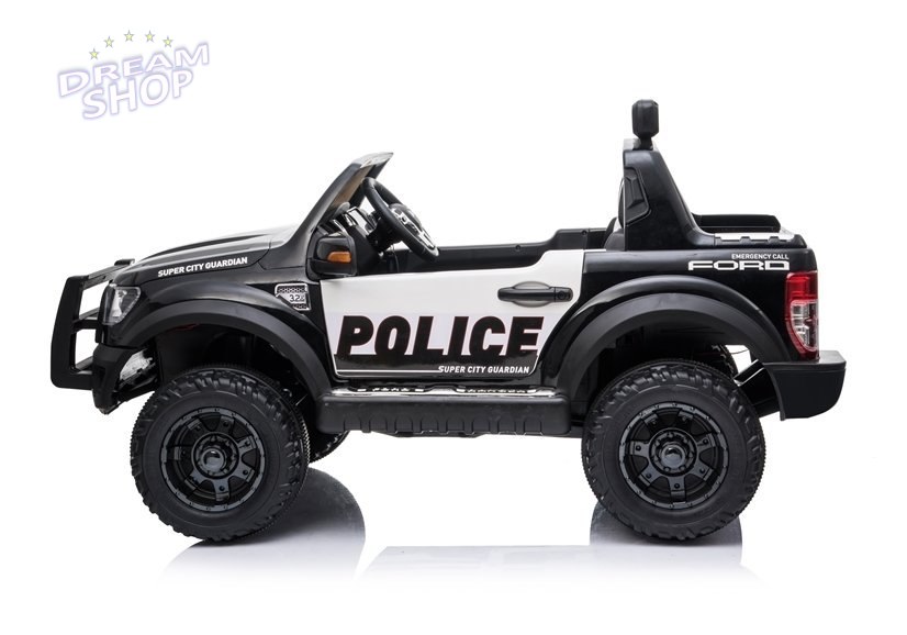 Auto na Akumulator Ford Ranger Raptor Police DK-F150RP Czarny Lakier Auto na Akumulator Ford Ranger Raptor Police DK-F150RP Czarny Lakier
