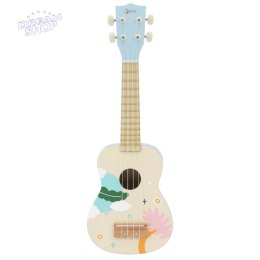 CLASSIC WORLD Drewniane Ukulele Gitara dla Dzieci Niebieskie