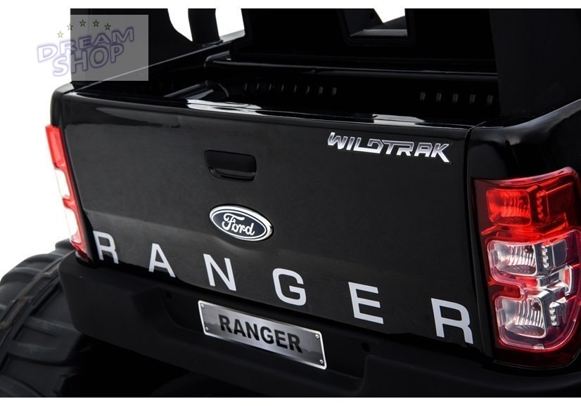 Pojazd na Akumulator Ford Ranger Monster Czarny Lakierowany LCD
