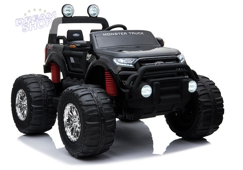 Pojazd na Akumulator Ford Ranger Monster Czarny Pojazd na Akumulator Ford Ranger Monster Czarny