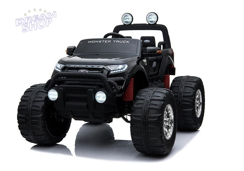 Pojazd na Akumulator Ford Ranger Monster Czarny Pojazd na Akumulator Ford Ranger Monster Czarny