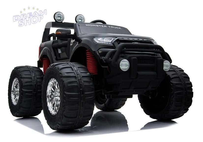 Pojazd na Akumulator Ford Ranger Monster Czarny Pojazd na Akumulator Ford Ranger Monster Czarny