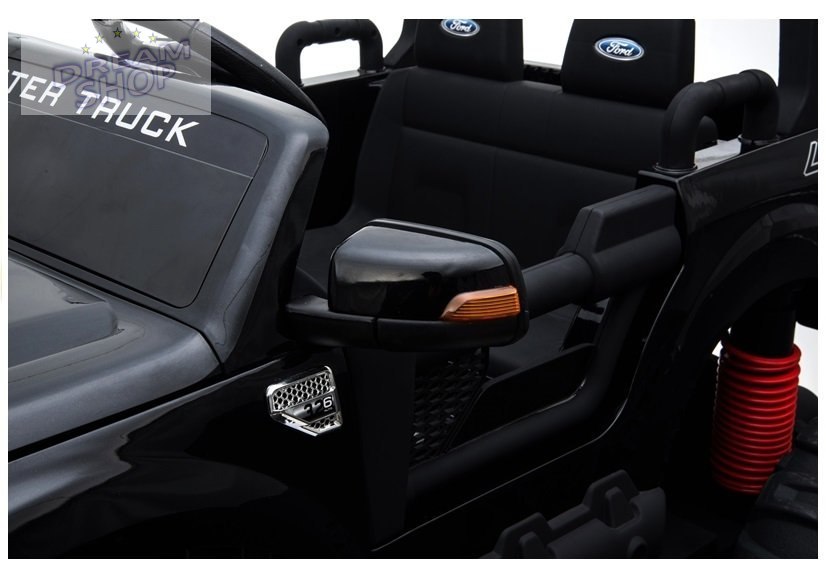 Pojazd na Akumulator Ford Ranger Monster Czarny Pojazd na Akumulator Ford Ranger Monster Czarny