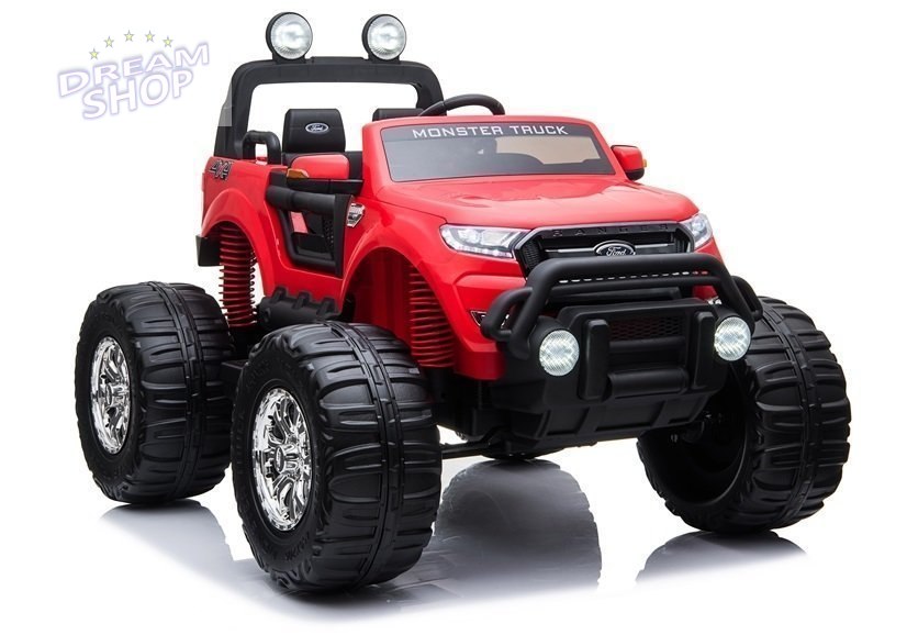 Pojazd na Akumulator Ford Ranger Monster Czerwony Pojazd na Akumulator Ford Ranger Monster Czerwony