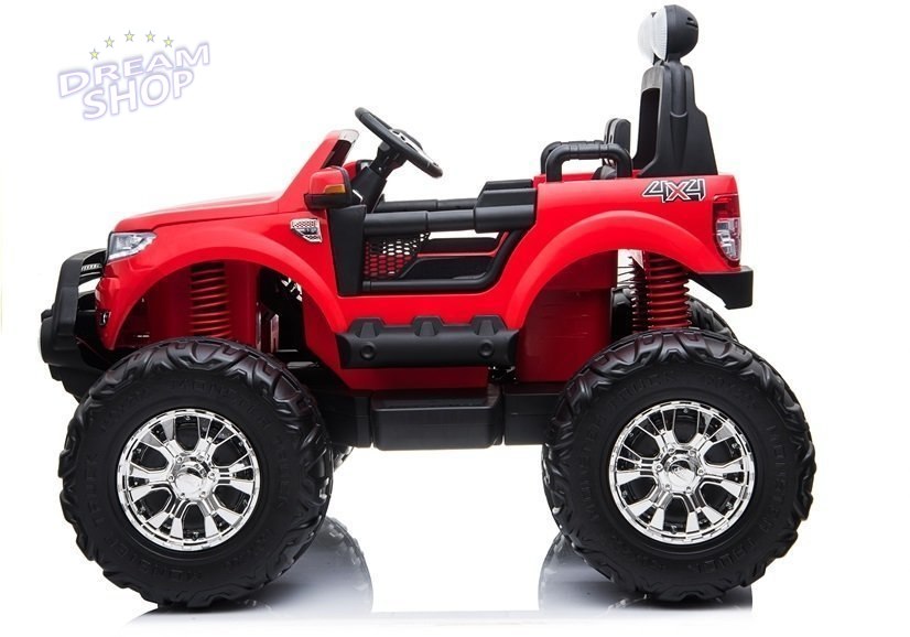 Pojazd na Akumulator Ford Ranger Monster Czerwony Pojazd na Akumulator Ford Ranger Monster Czerwony