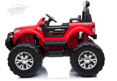 Pojazd na Akumulator Ford Ranger Monster Czerwony