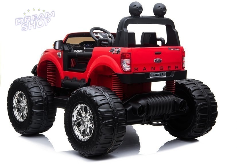 Pojazd na Akumulator Ford Ranger Monster Czerwony Pojazd na Akumulator Ford Ranger Monster Czerwony