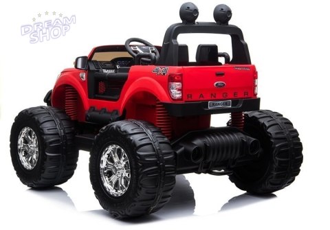 Pojazd na Akumulator Ford Ranger Monster Czerwony
