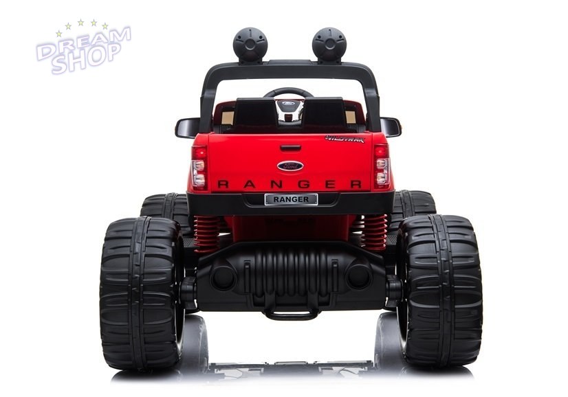 Pojazd na Akumulator Ford Ranger Monster Czerwony Pojazd na Akumulator Ford Ranger Monster Czerwony