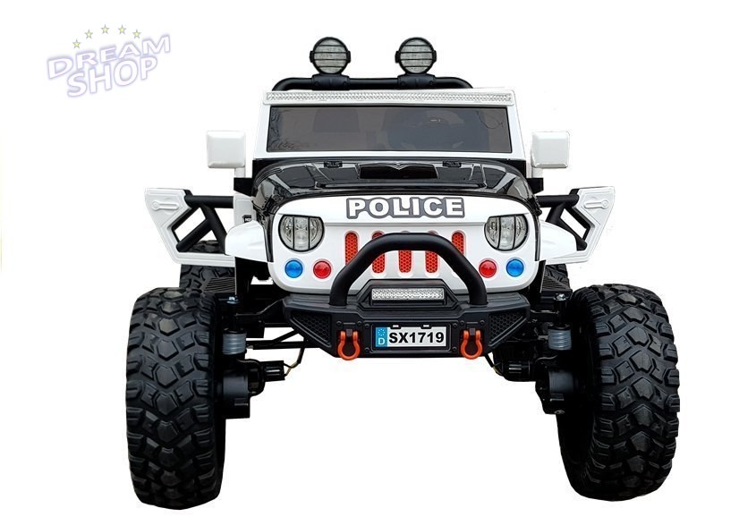 Auto na Akumulator SX1719 Policja Czarne Auto na Akumulator SX1719 Policja Czarne