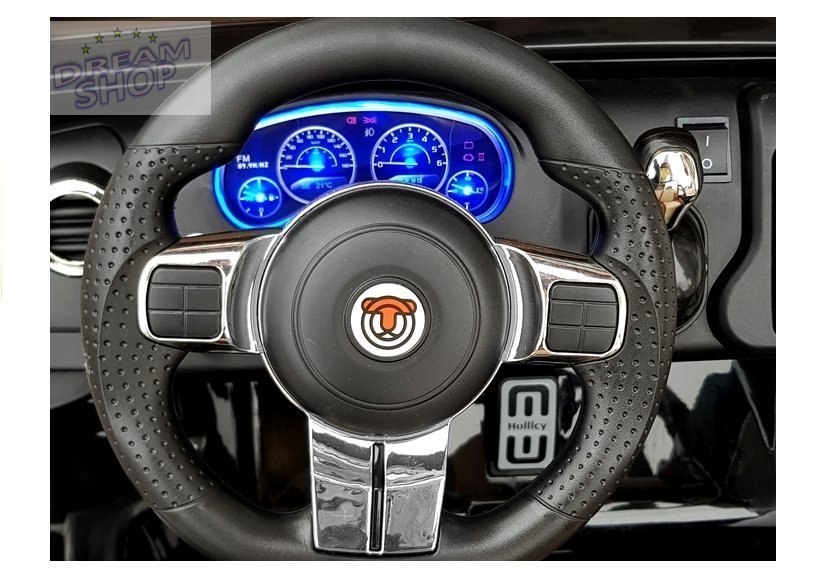 Auto na Akumulator SX1719 Policja Czarne Auto na Akumulator SX1719 Policja Czarne