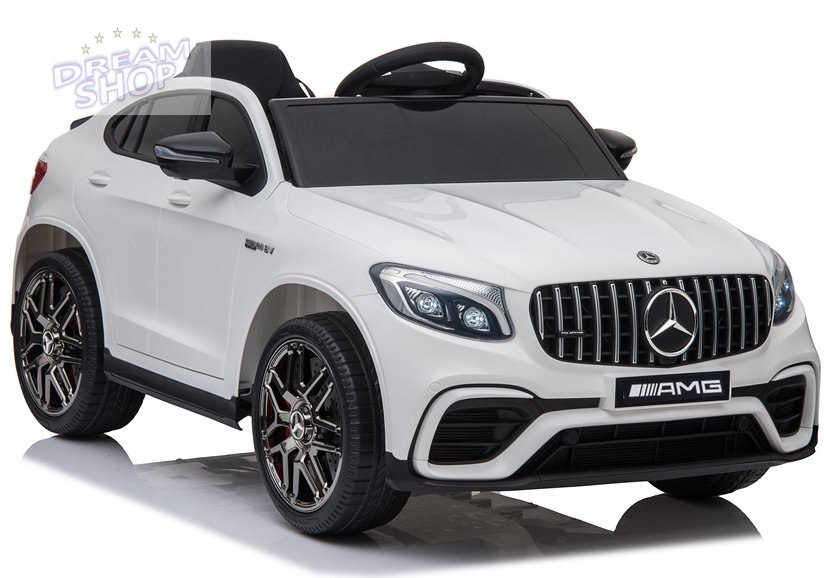 Auto na akumulator Mercedes QLS-5688 Biały 4x4 Auto na akumulator Mercedes QLS-5688 Biały 4x4