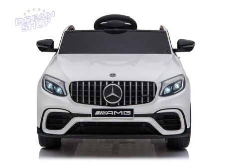 Auto na akumulator Mercedes QLS-5688 Biały 4x4 Auto na akumulator Mercedes QLS-5688 Biały 4x4