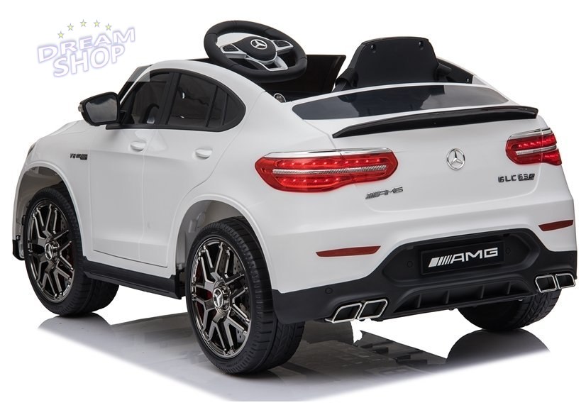 Auto na akumulator Mercedes QLS-5688 Biały 4x4 Auto na akumulator Mercedes QLS-5688 Biały 4x4