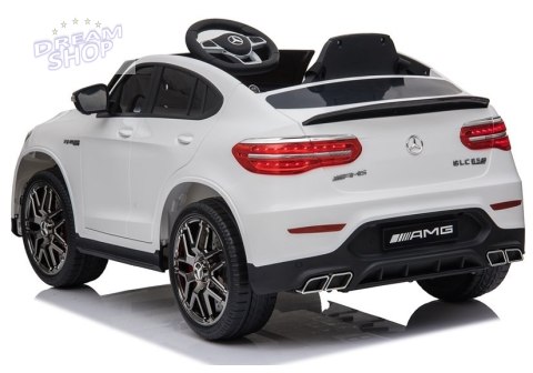 Auto na akumulator Mercedes QLS-5688 Biały 4x4 Auto na akumulator Mercedes QLS-5688 Biały 4x4