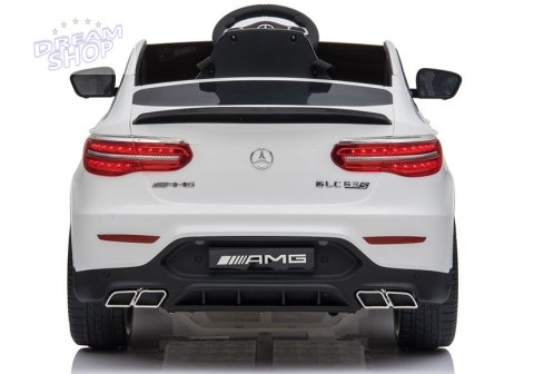 Auto na akumulator Mercedes QLS-5688 Biały 4x4 Auto na akumulator Mercedes QLS-5688 Biały 4x4