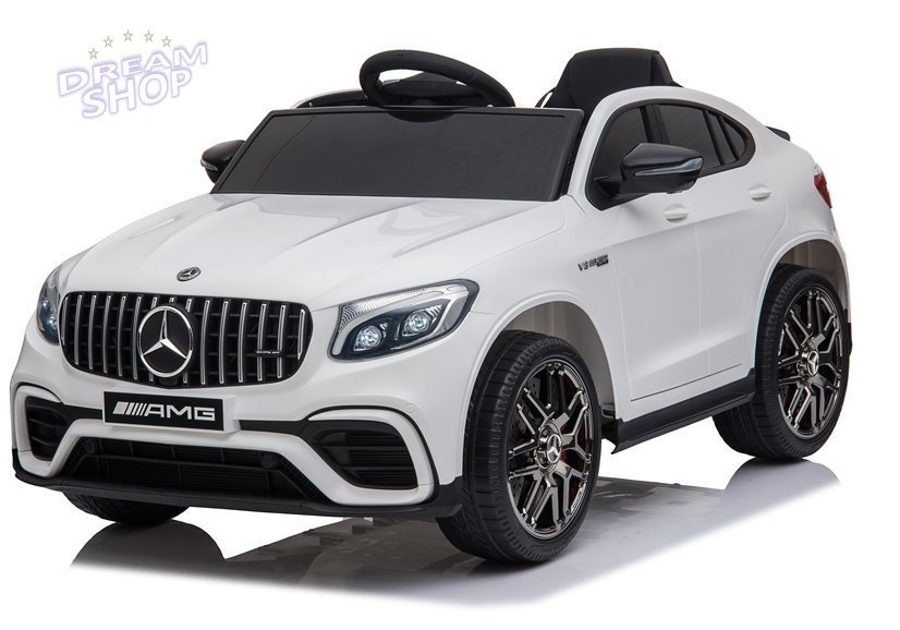 Auto na akumulator Mercedes QLS-5688 Biały 4x4 Auto na akumulator Mercedes QLS-5688 Biały 4x4