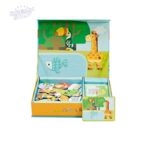 CLASSIC WORLD Układanka Magnetyczna Zwierzęta Tablica Klocki Puzzle Pamięć 60 el. CLASSIC WORLD Układanka Magnetyczna Zwierzęta Tablica Klocki Puzzle Pamięć 60 el.