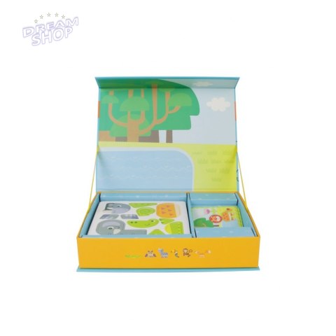 CLASSIC WORLD Układanka Magnetyczna Zwierzęta Tablica Klocki Puzzle Pamięć 60 el. CLASSIC WORLD Układanka Magnetyczna Zwierzęta Tablica Klocki Puzzle Pamięć 60 el.