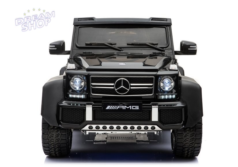 Pojazd Na Akumulator Mercedes 6x45W Czarny MP4 Pojazd Na Akumulator Mercedes 6x45W Czarny MP4