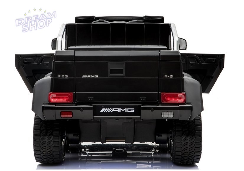 Pojazd Na Akumulator Mercedes 6x45W Czarny MP4 Pojazd Na Akumulator Mercedes 6x45W Czarny MP4