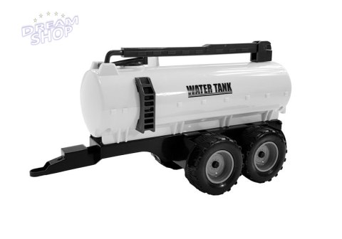 Traktor z Przyczepką, Zgrabiarką i Cysterną Czerwony Traktor z Przyczepką, Zgrabiarką i Cysterną Czerwony