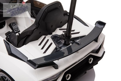 Auto Na Akumulator Lamborghini Aventador SX2018 Biały z Platformą