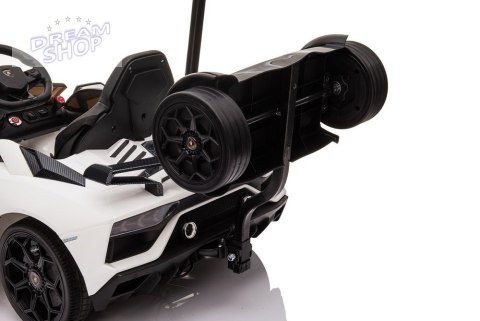 Auto Na Akumulator Lamborghini Aventador SX2018 Biały z Platformą