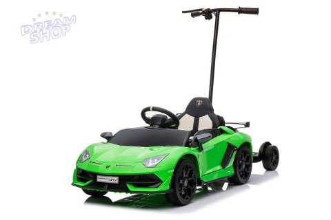 Auto Na Akumulator Lamborghini Aventador SX2018 Zielony z Platformą Auto Na Akumulator Lamborghini Aventador SX2018 Zielony z Platformą