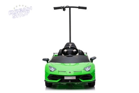 Auto Na Akumulator Lamborghini Aventador SX2018 Zielony z Platformą Auto Na Akumulator Lamborghini Aventador SX2018 Zielony z Platformą
