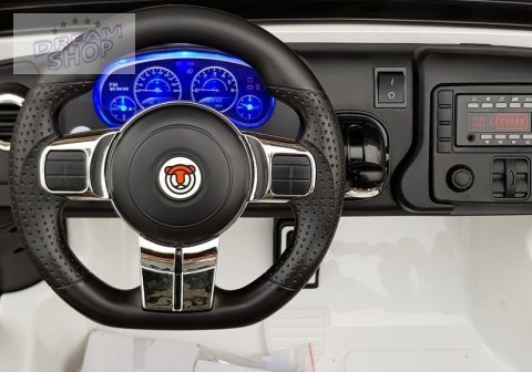 Auto na Akumulator Jeep SX1719 Biały 4x4 Auto na Akumulator Jeep SX1719 Biały 4x4