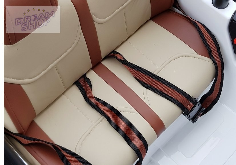 Auto na Akumulator Jeep SX1719 Biały 4x4 Auto na Akumulator Jeep SX1719 Biały 4x4
