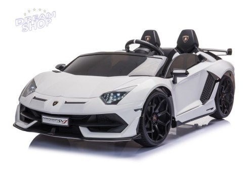 Auto na akumulator Lamborghini Aventador SX2028 Biały Auto na akumulator Lamborghini Aventador SX2028 Biały