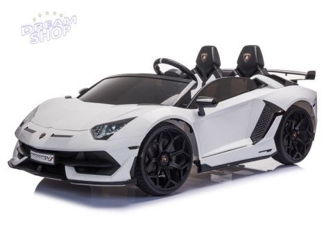 Auto na akumulator Lamborghini Aventador SX2028 Biały Auto na akumulator Lamborghini Aventador SX2028 Biały