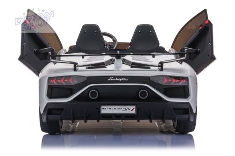 Auto na akumulator Lamborghini Aventador SX2028 Biały Auto na akumulator Lamborghini Aventador SX2028 Biały