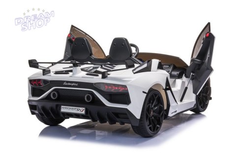 Auto na akumulator Lamborghini Aventador SX2028 Biały Auto na akumulator Lamborghini Aventador SX2028 Biały