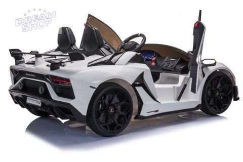 Auto na akumulator Lamborghini Aventador SX2028 Biały Auto na akumulator Lamborghini Aventador SX2028 Biały